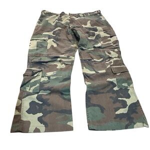 Authentic Military Camo Cargo Pants XL Regular adjustable waist Tactical Utility